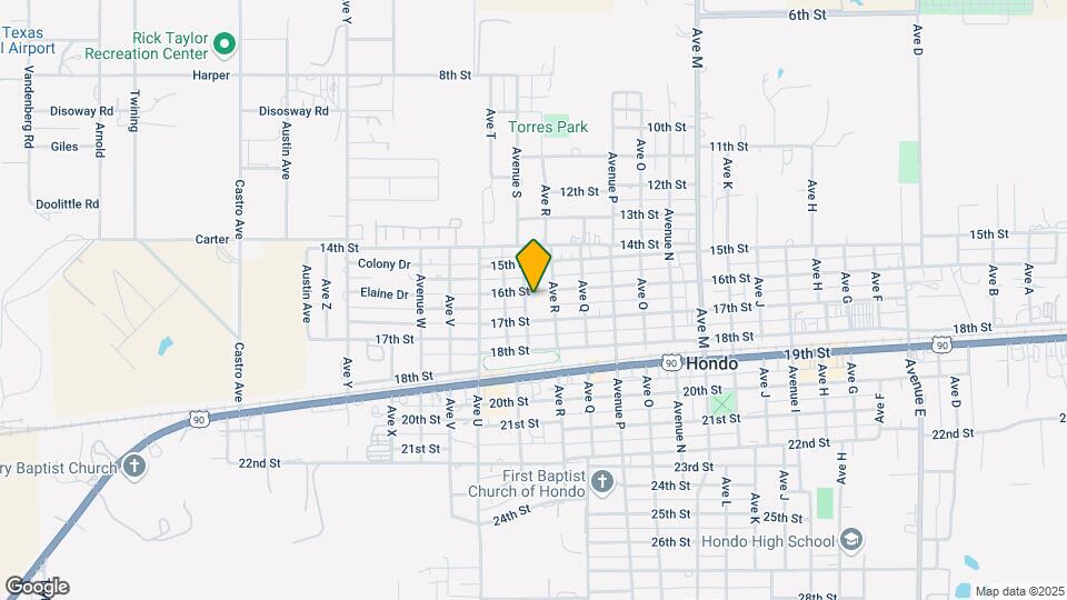 1709 16th St Map and Location Details