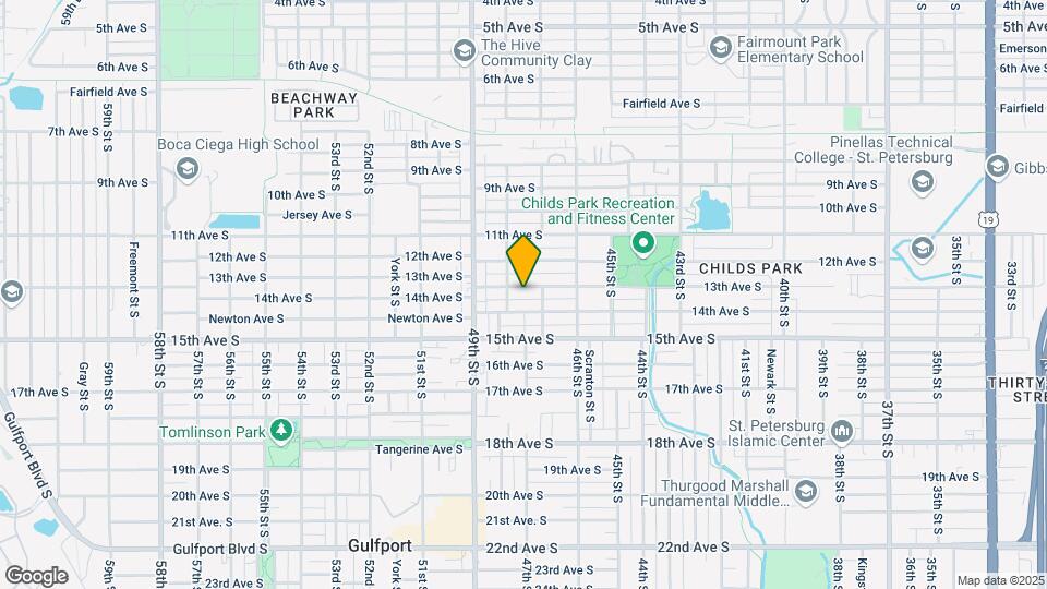 4710 13th Ave S Map and Location Details