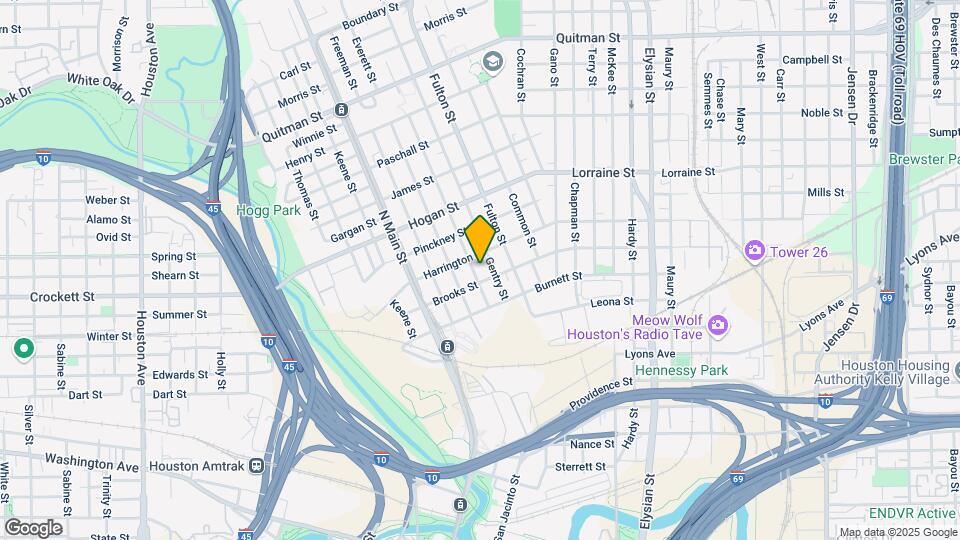 1610 Chestnut St Map and Location Details