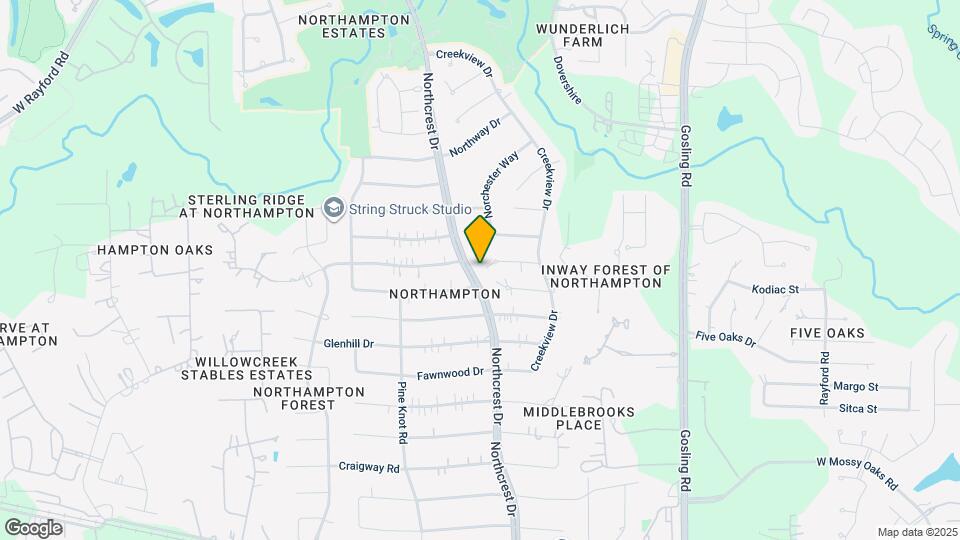 23906 Northcrest Dr Mapa y Detalles de la Ubicación