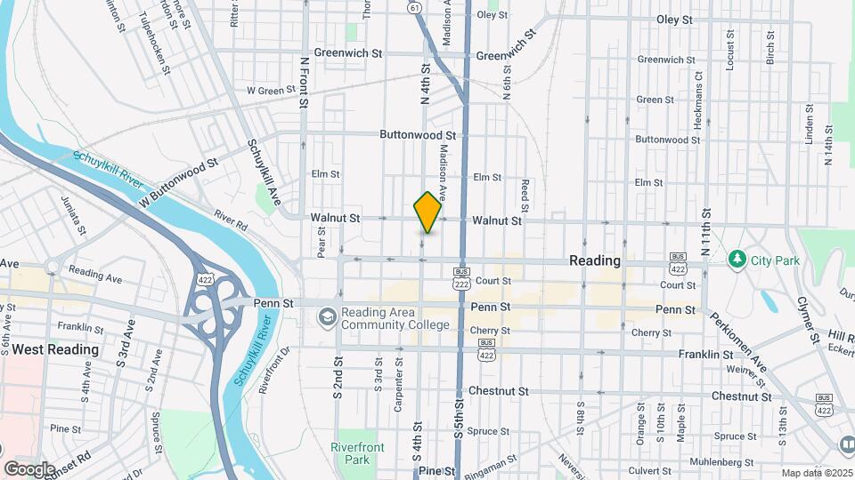 113-115 N 4th St Map and Location Details