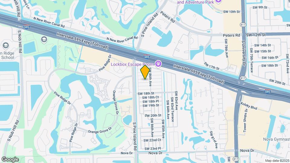 8641 SW 16th Pl Map and Location Details