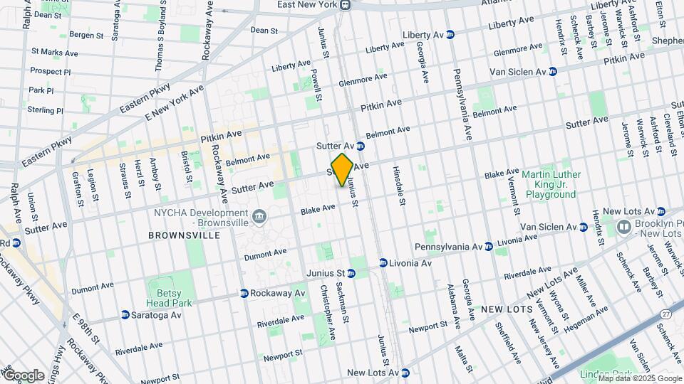 301 Powell St Map and Location Details