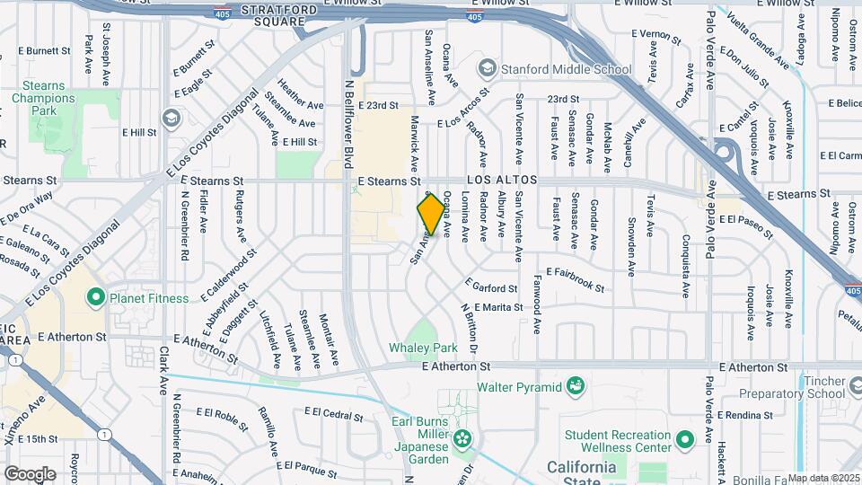 2120 San Anseline Ave Map and Location Details