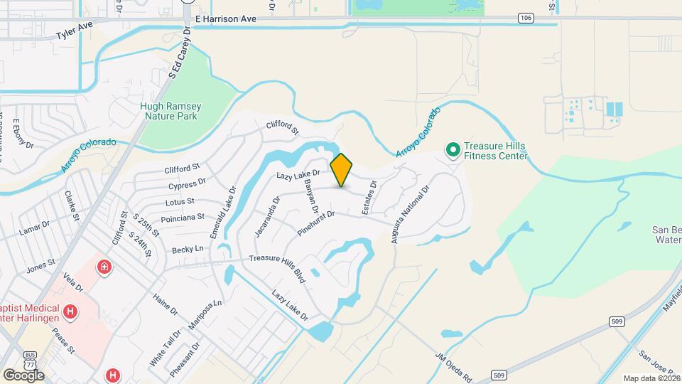 3110 Jacaranda Dr Map and Location Details