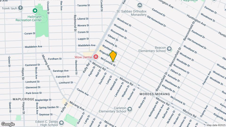 18775 McCormick St Map and Location Details