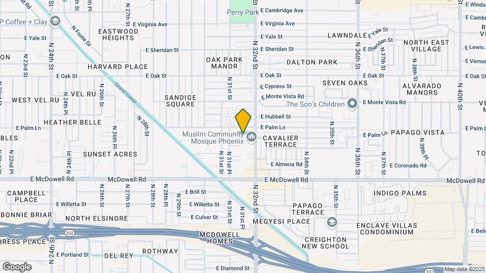 Hillcrest Arms Mapa y Detalles de la Ubicación