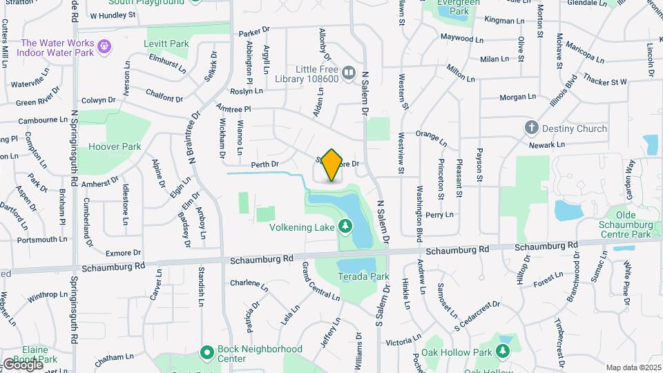 921 Shattuck Ln Map and Location Details
