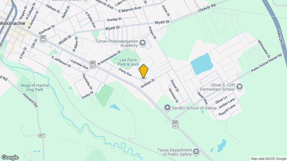 721 Perry Ave Map and Location Details