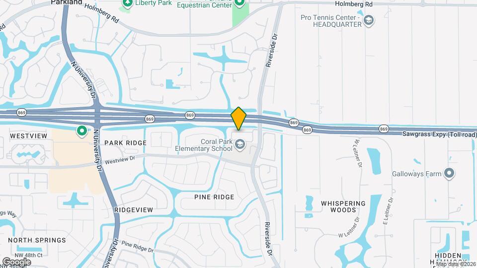 8556 NW 57th Dr Mapa y Detalles de la Ubicación
