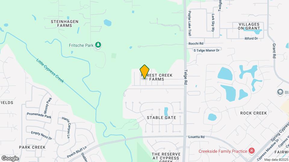 15807 Sarasam Creek Ct Map and Location Details