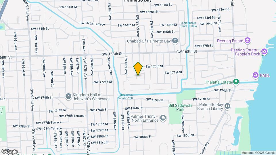 17117 SW 82nd Ct Map and Location Details