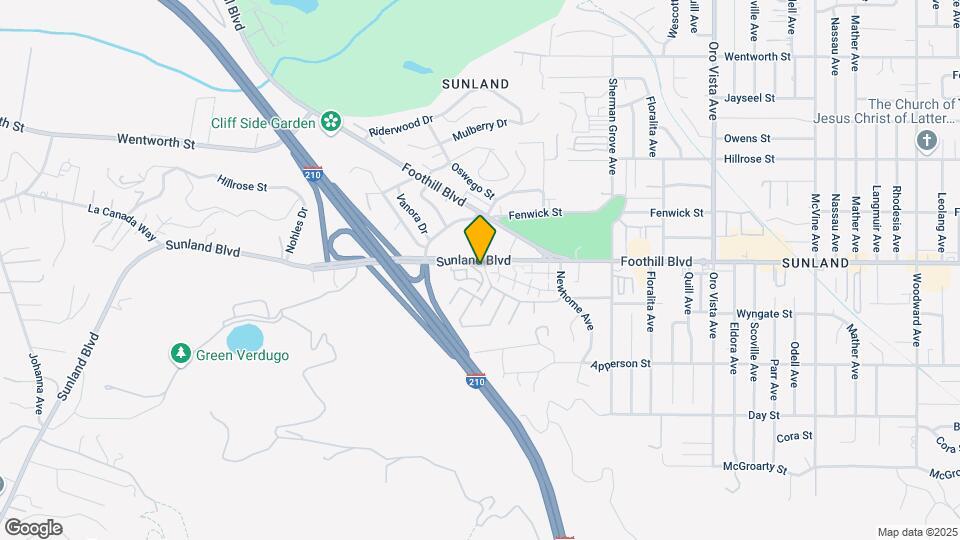 Sunland Villas HOA Map and Location Details