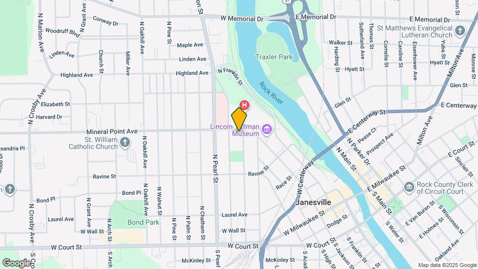 479 N Washington St Map and Location Details