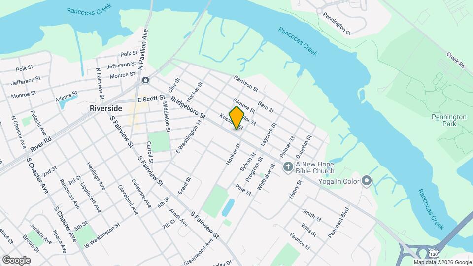 529 Bridgeboro St Map and Location Details