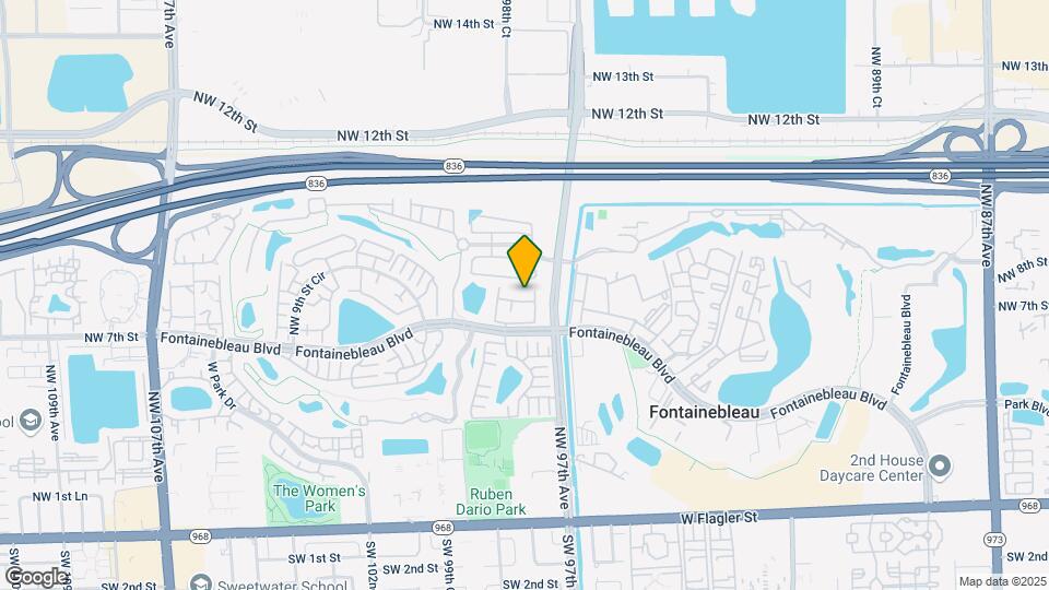 9715 Fontainebleau Blvd, Unit 302 Mapa y Detalles de la Ubicación