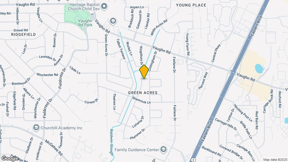 2043 Kingsbury Dr Map and Location Details