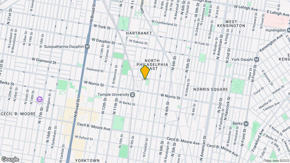 2048 N Darien St Map and Location Details