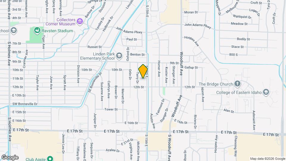 1450 Clark Dr Map and Location Details