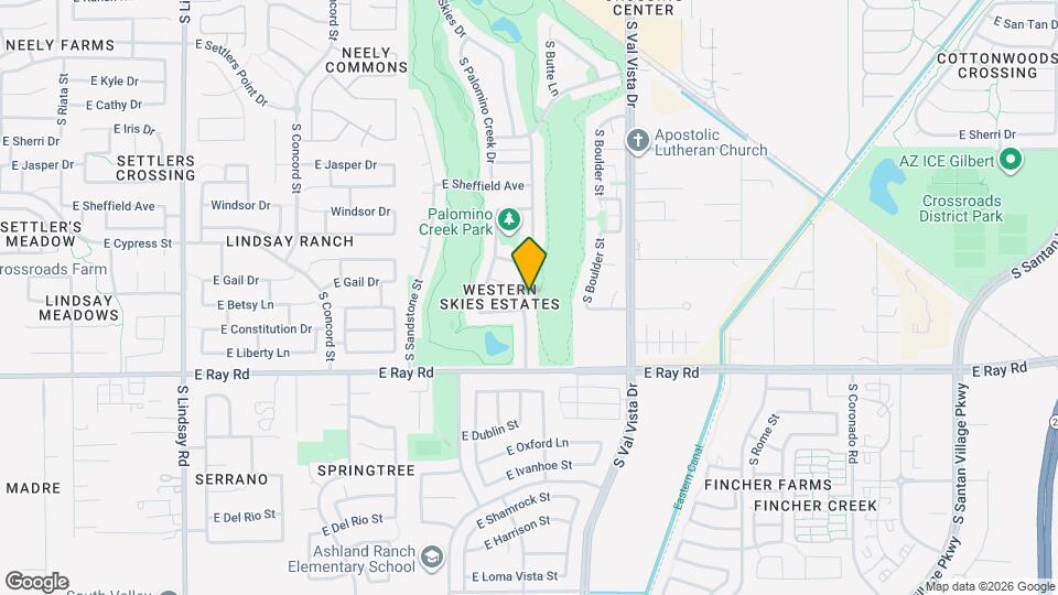 1469 S Western Skies Dr Mapa y Detalles de la Ubicación