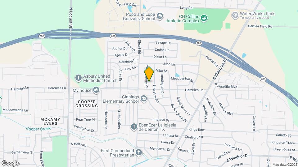 3808 Yellowstone Pl Map and Location Details