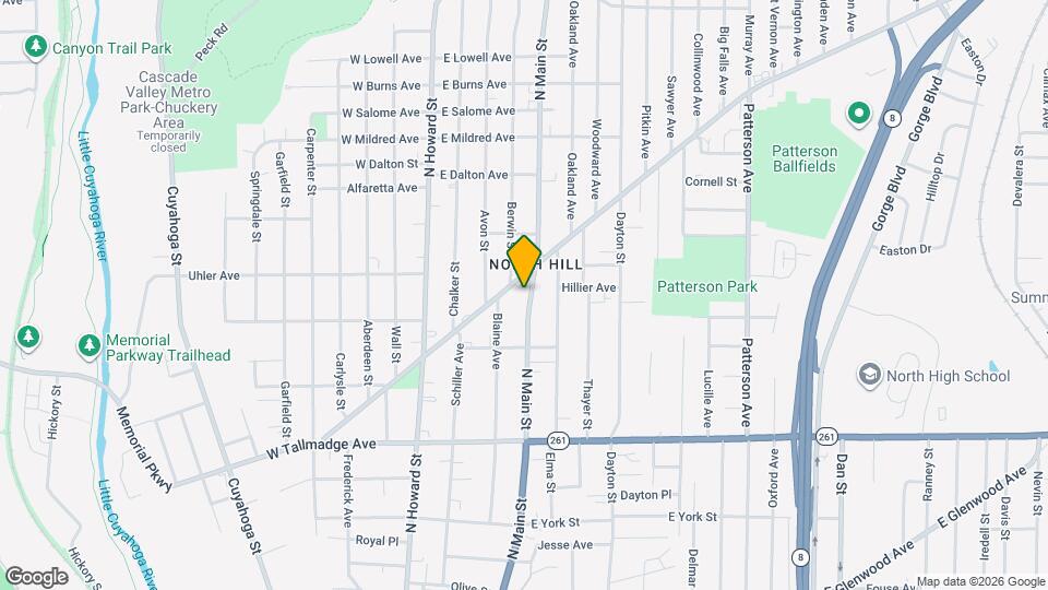 776 N Main St Map and Location Details