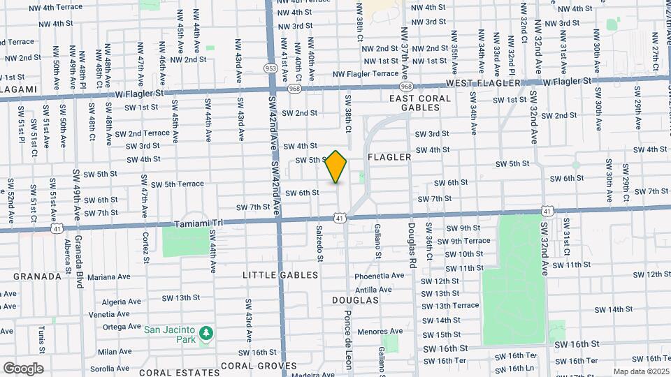 3901 SW 6th St Map and Location Details
