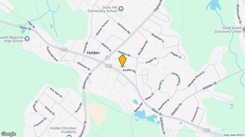 8 Boyden Rd, Unit 2C Map and Location Details