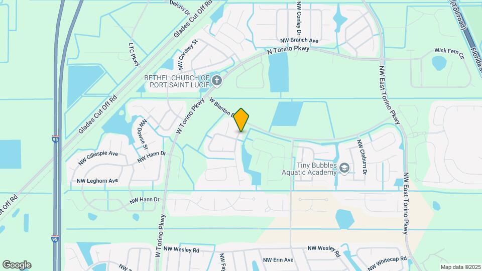 5797 NW Coosa Dr Map and Location Details