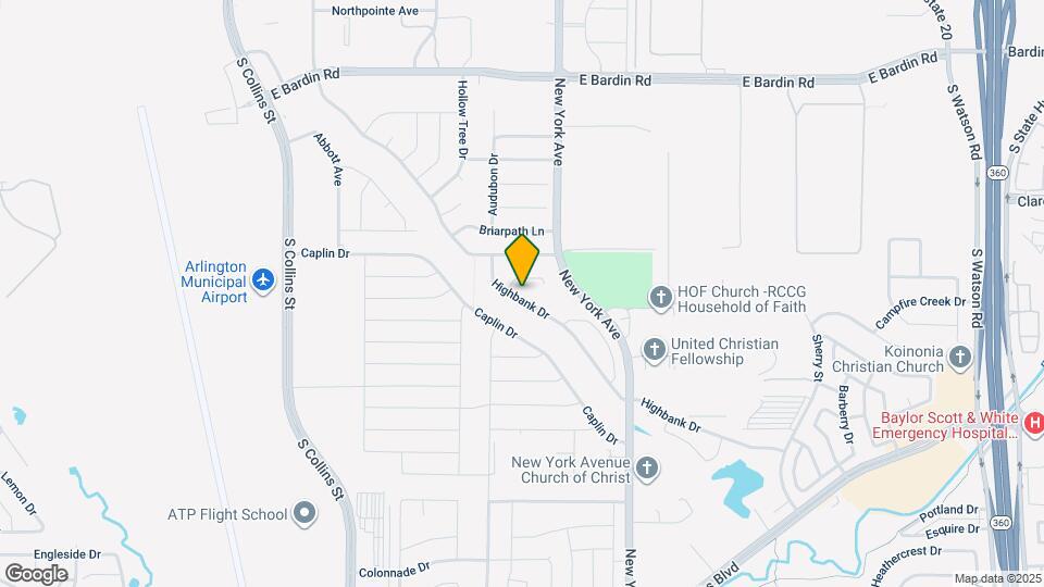 4927 Highbank Dr Map and Location Details
