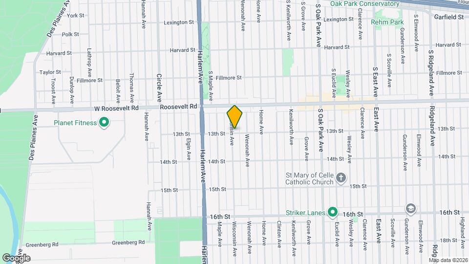 1247 Wisconsin Ave Map and Location Details