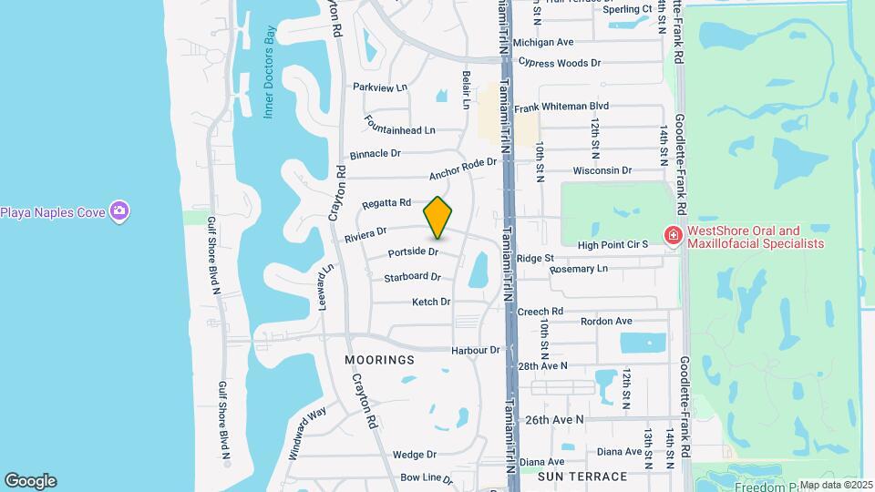 707 Portside Dr Map and Location Details