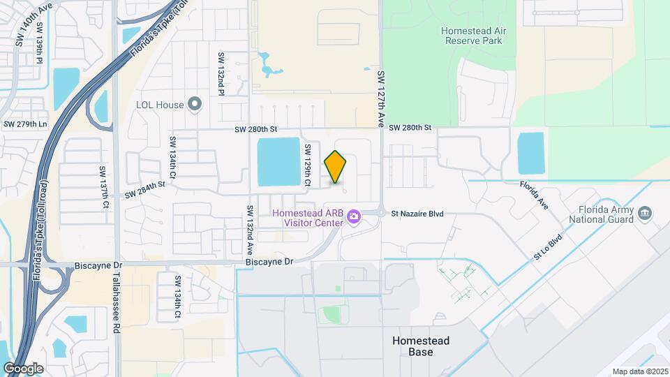 28381 SW 128th Pl Mapa y Detalles de la Ubicación