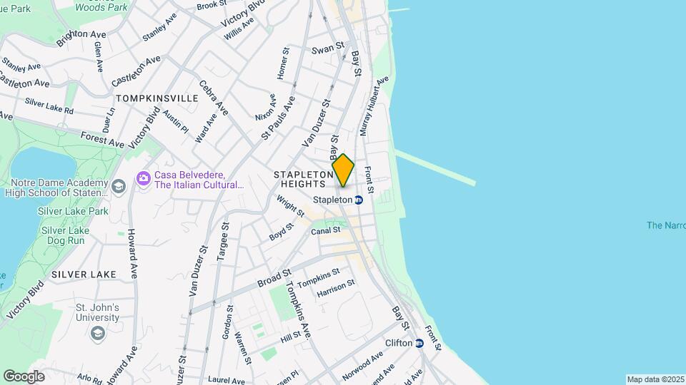 551 Bay St Mapa y Detalles de la Ubicación