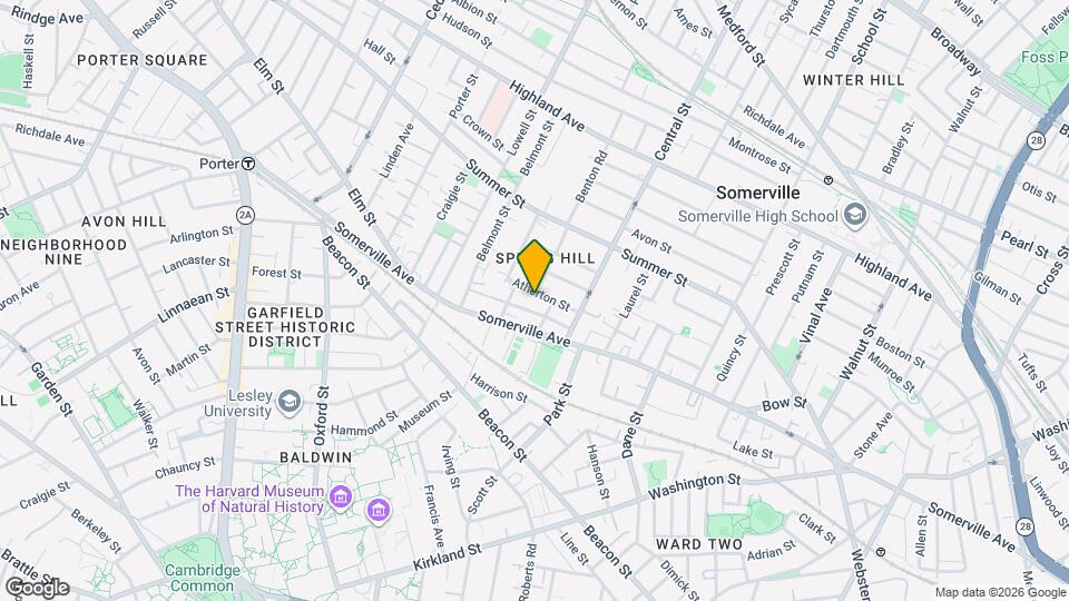 46 Atherton St, Unit 3B Map and Location Details