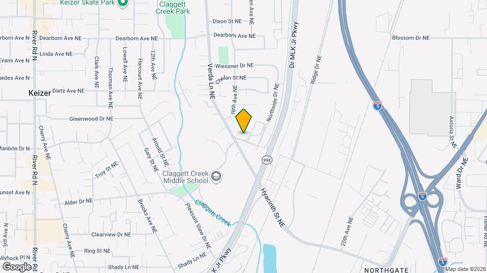 4267 Tiffany Pl NE Map and Location Details