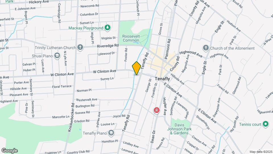 325 Tenafly Rd Map and Location Details