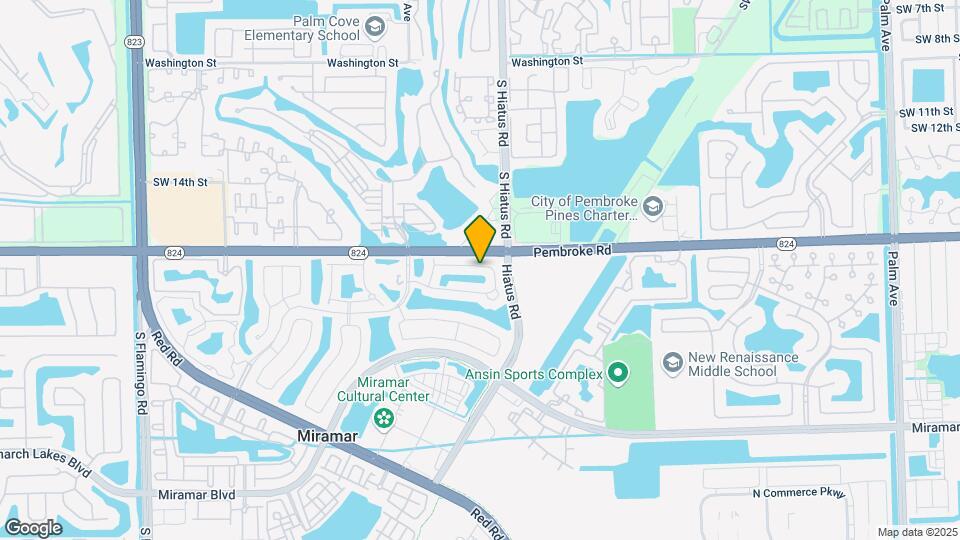 11296 SW 17th Ct Map and Location Details