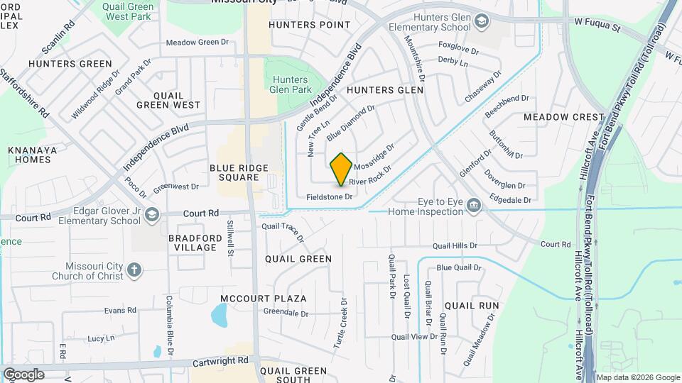 1322 Fieldstone Dr Map and Location Details