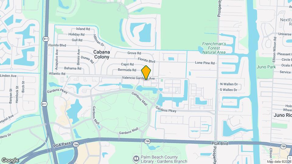 3022 Alcazar Plz, Unit 103 Map and Location Details