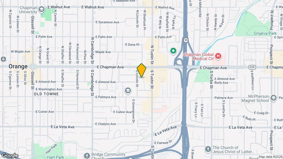 178 S Shattuck Pl Map and Location Details