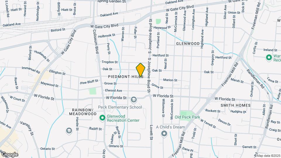 1515 Marion St Map and Location Details