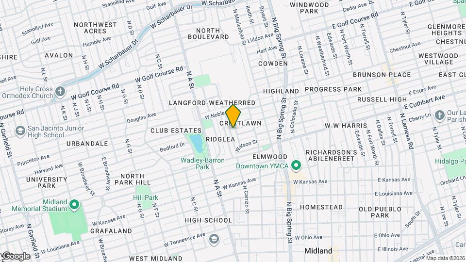 1111 N Carrizo St Map and Location Details