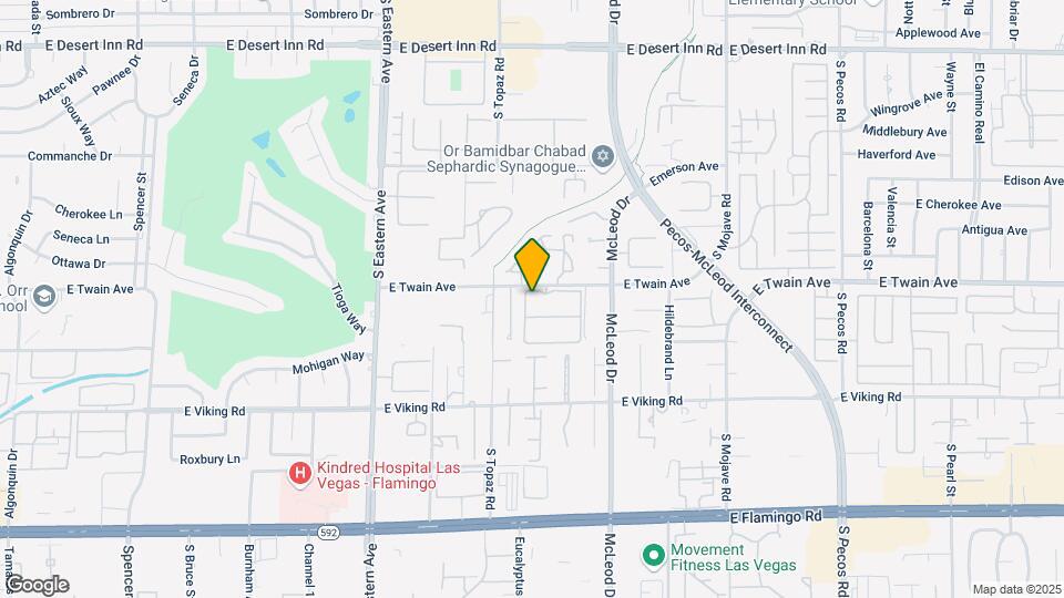 2723 Seabridge Dr Map and Location Details