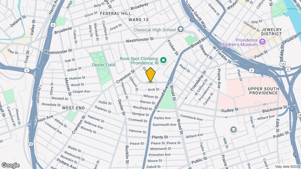 38 Bridgham St Mapa y Detalles de la Ubicación