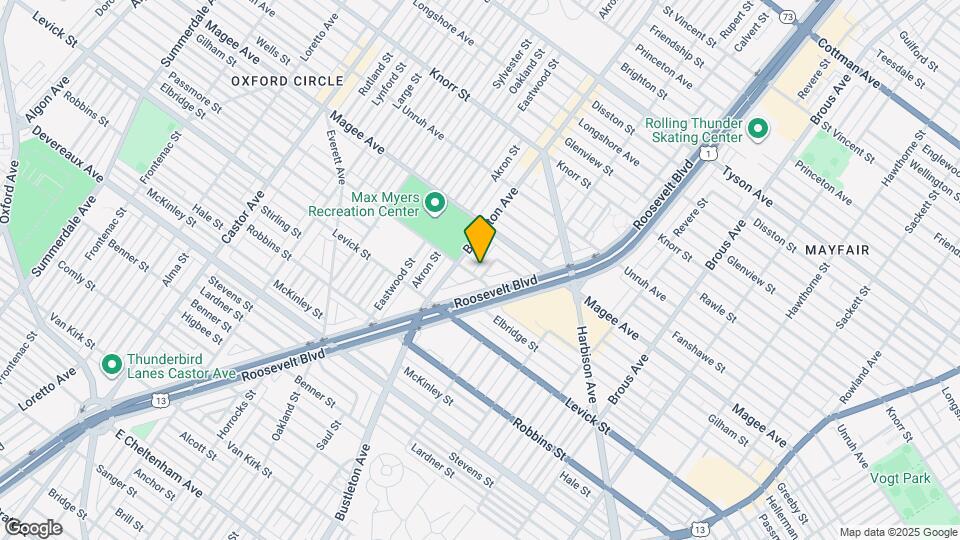 6504 Bradford Terrace Map and Location Details