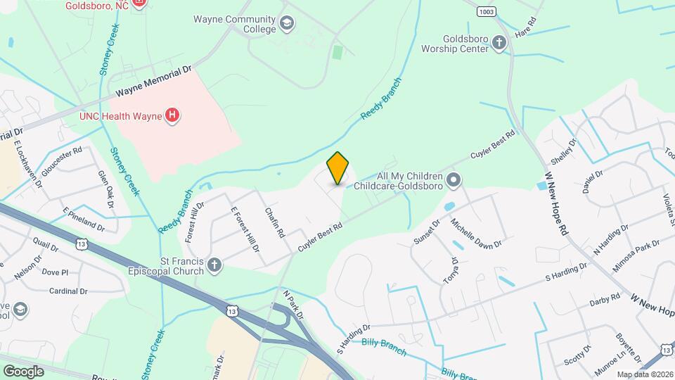 102 Oxford Dr Map and Location Details