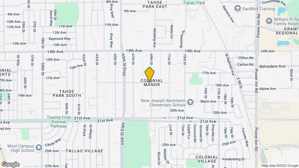 4300 69th St Map and Location Details
