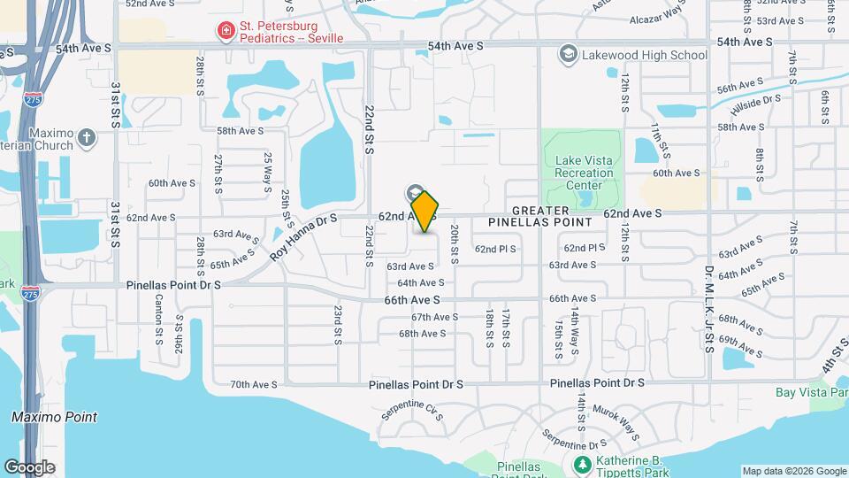 2070 62nd Terrace S Mapa y Detalles de la Ubicación