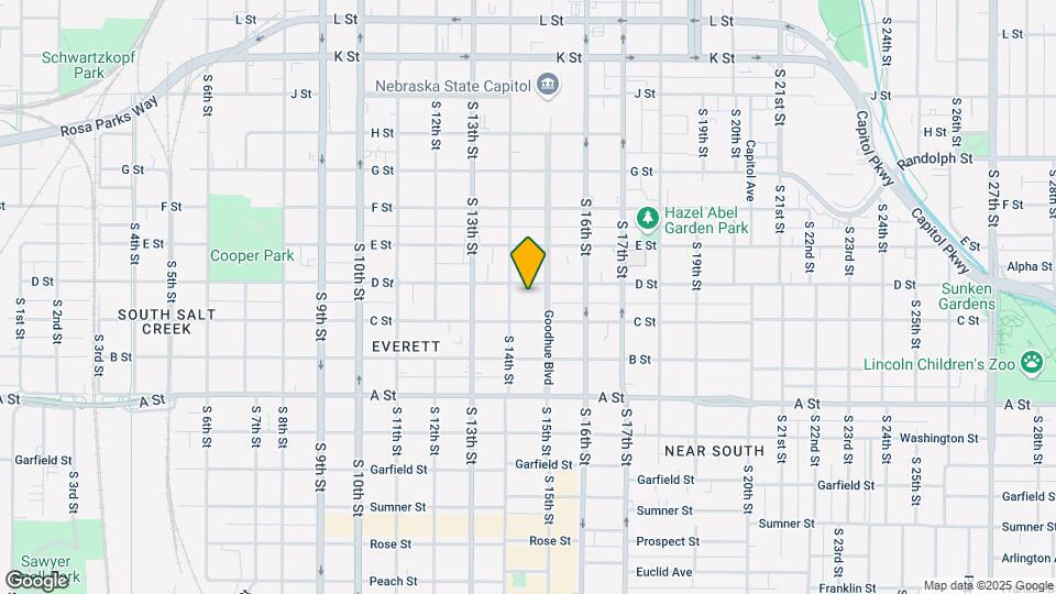 1431 D St Map and Location Details